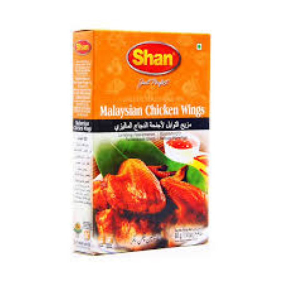 SHAN MALAYSIAN CHICKEN WINGS MASALA MIX 40G